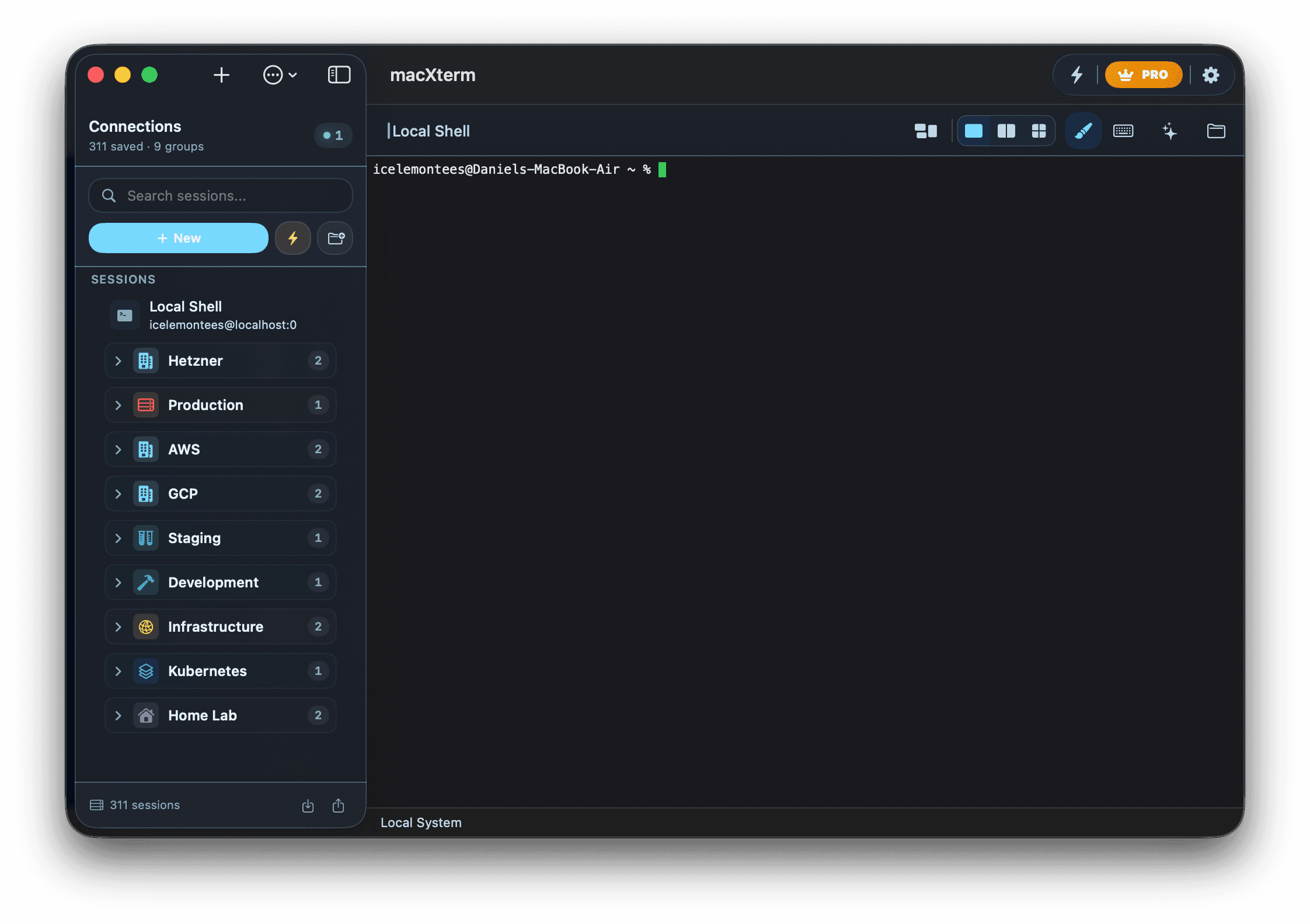 Glass theme screenshot