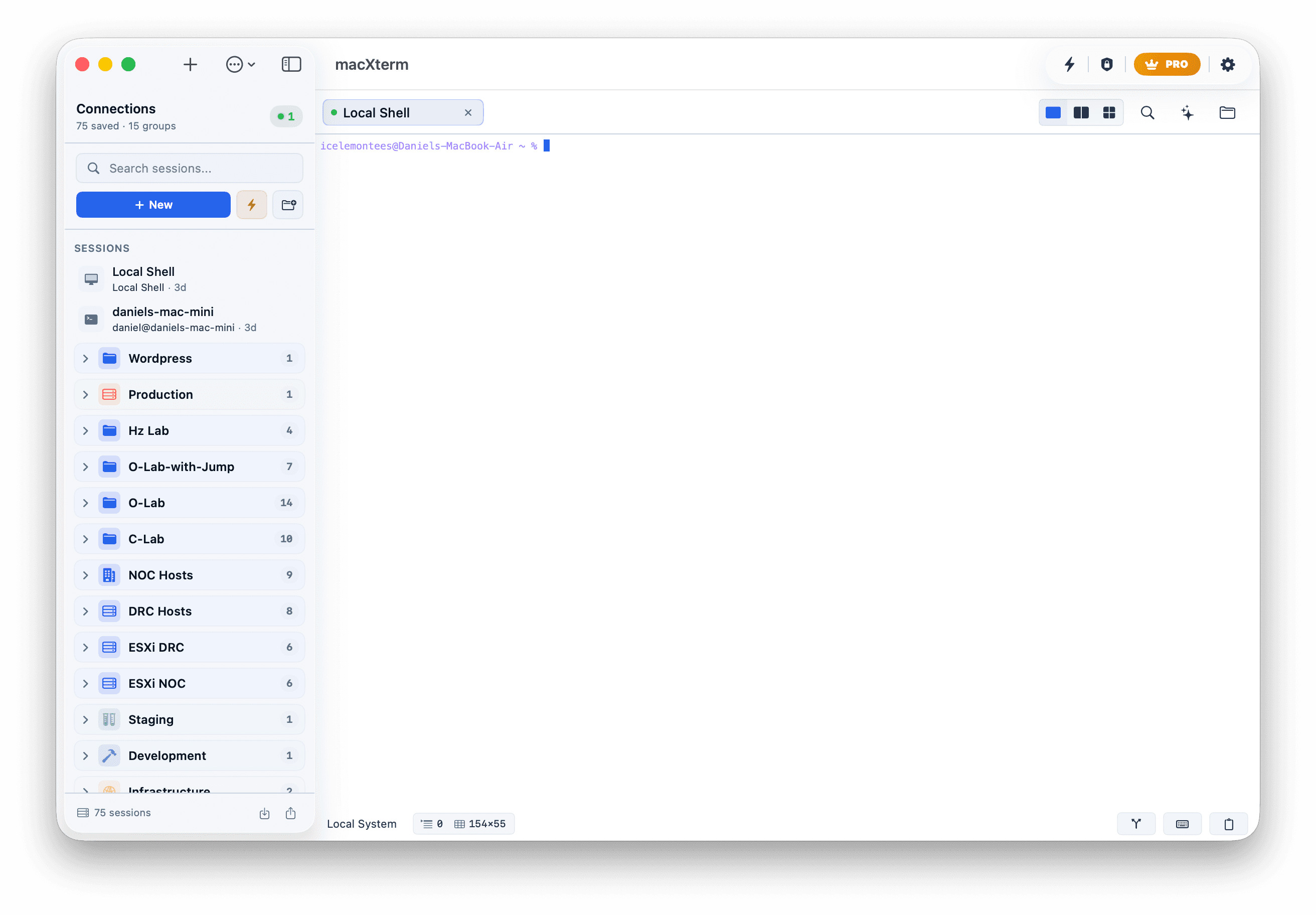 Light theme screenshot