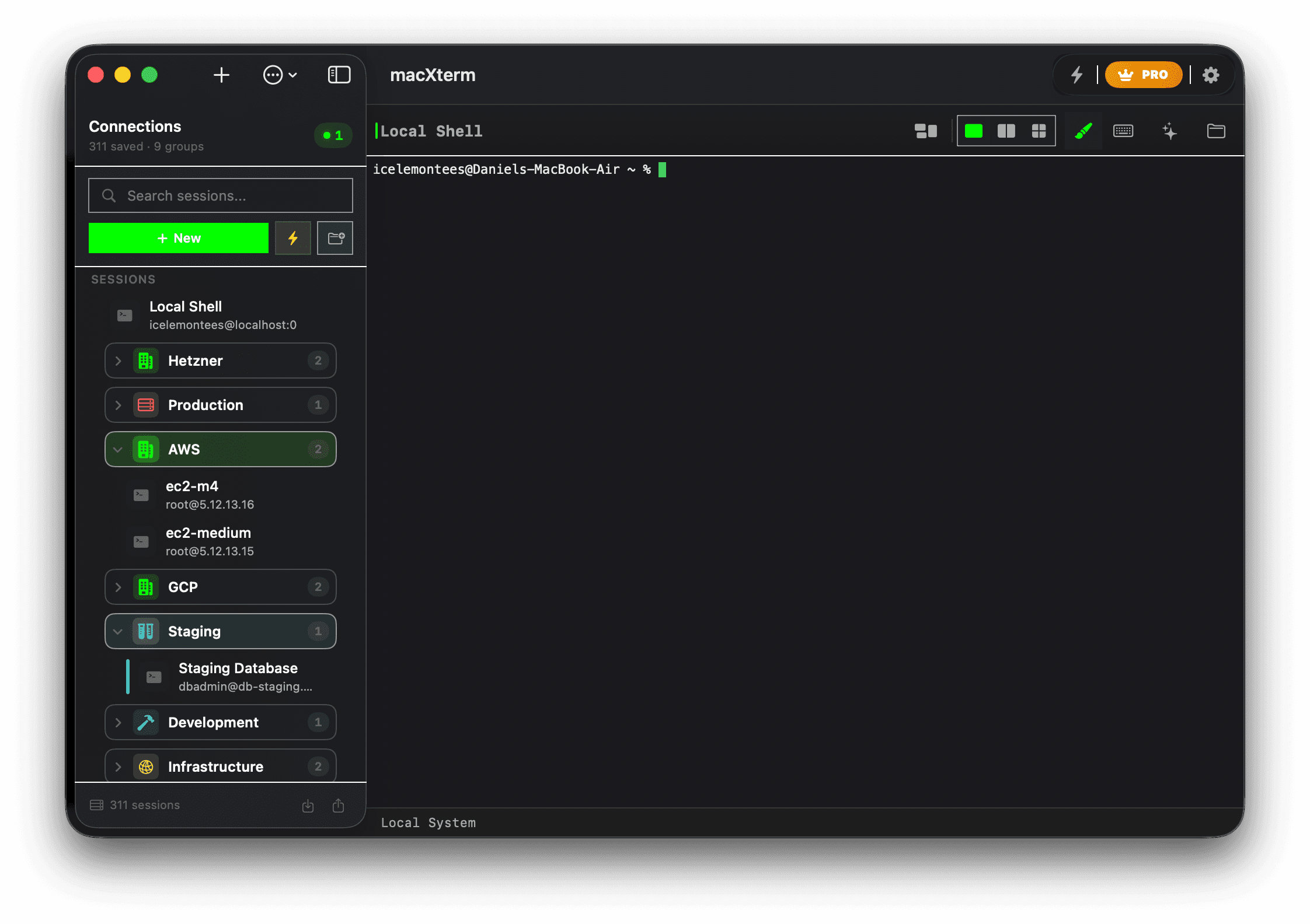 Pixel theme screenshot