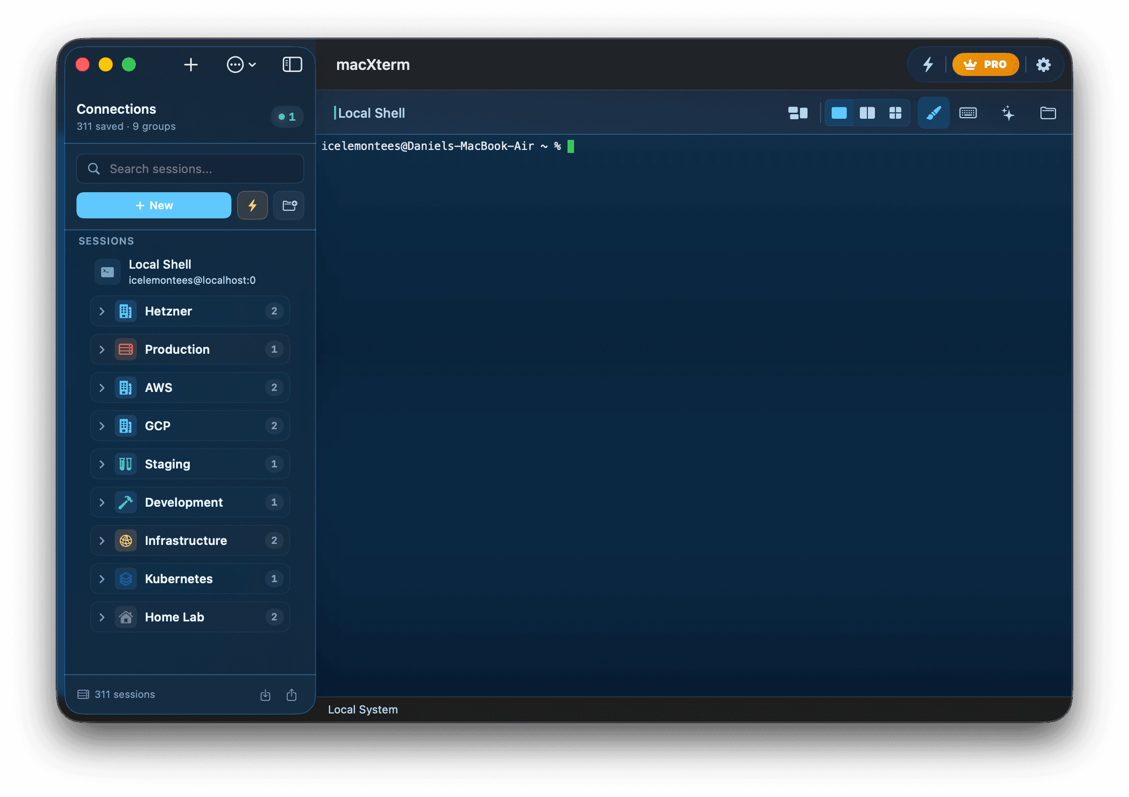 Sky theme screenshot